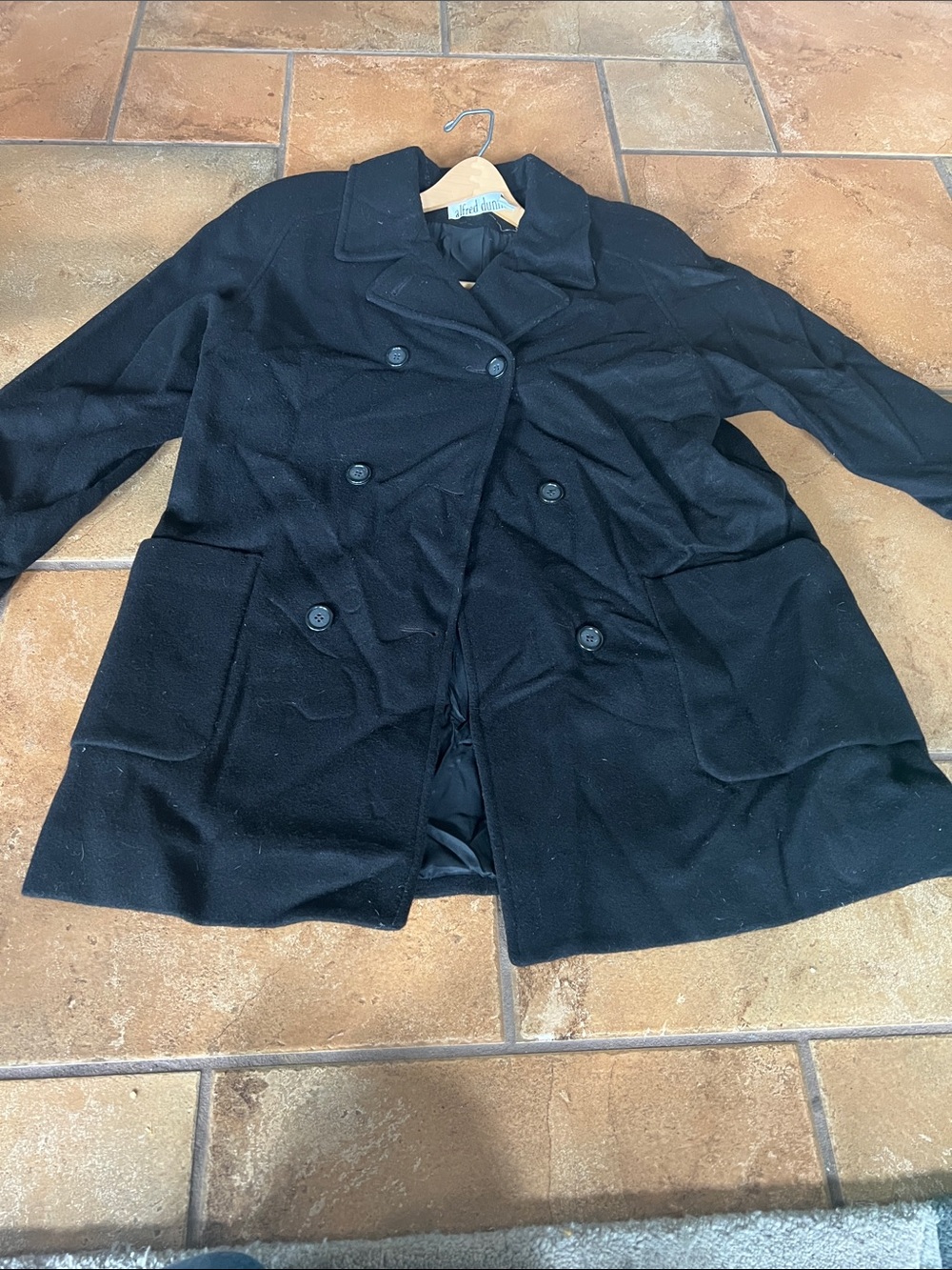 VINTAGE ALFRED DUNNER WOOL COAT